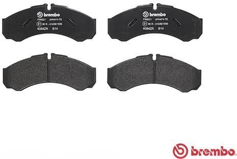 Brake Pad Set, disc brake PRIME LINE PA6021 - image 4