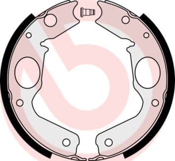 Brake Shoe Set, parking brake ESSENTIAL LINE S54518 - image 3