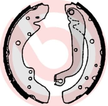 Brake Shoe Set ESSENTIAL LINE S23505 - image 3