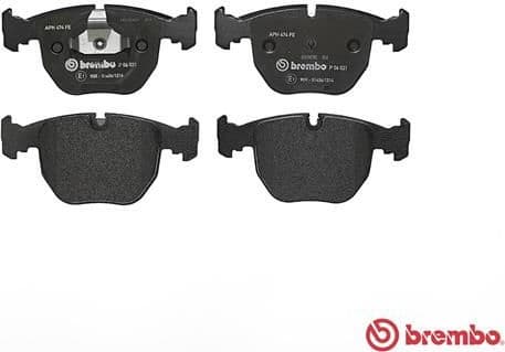 Brake pads front, Top Quality P06021 - image 4