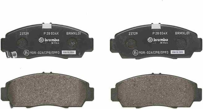 Brake Pad Set, disc brake XTRA LINE P28034X - image 4