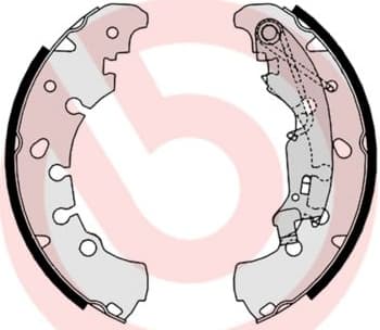 Brake Shoe Set ESSENTIAL LINE S23530 - image 3