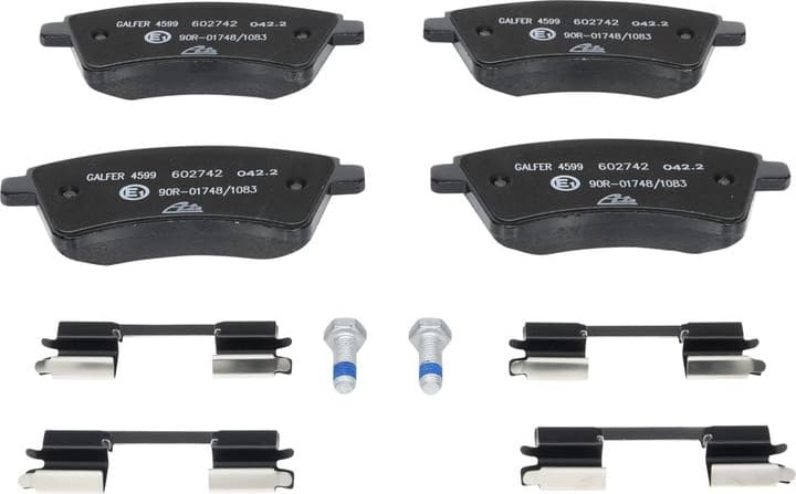 Brake Pad Set, disc brake 13.0460-2742.2 - image 2