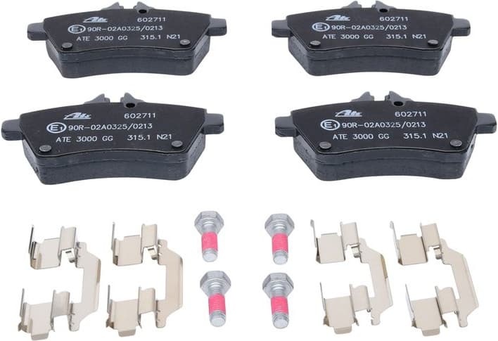 Brake Pad Set, disc brake 13.0460-2711.2 - image 3
