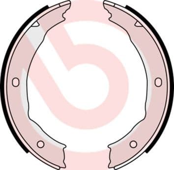 Brake Shoe Set, parking brake ESSENTIAL LINE S61540 - image 3