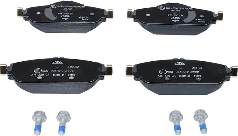 Brake Pad Set, disc brake ATE Ceramic 13.0470-2792.2 - image 2