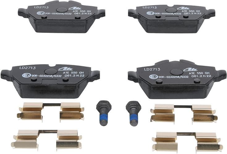 Brake Pad Set, disc brake ATE Ceramic 13.0470-2713.2 - image 3