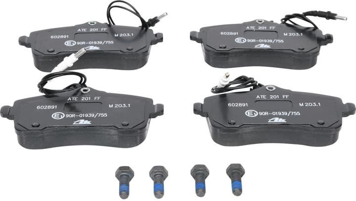 Brake Pad Set, disc brake 13.0460-2891.2 - image 2