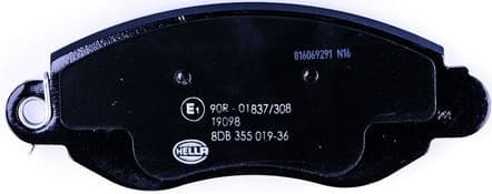 Brake Pad Set, disc brake 8DB 355 019-361