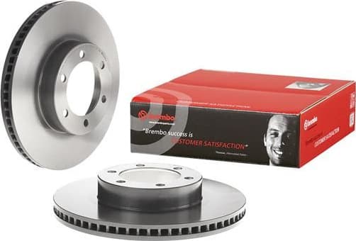 Brake disc, 1pcs FRONT, Top Quality 09.A204.11 - image 4