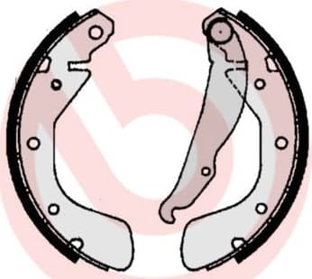 Brake Shoe Set ESSENTIAL LINE S59511 - image 3