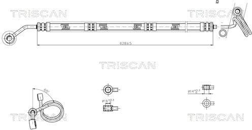 Hydraulic Hose, steering 8516 29015