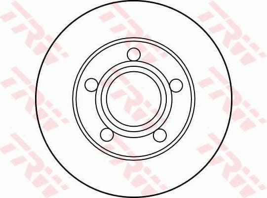 Brake Disc DF2651 - image 2