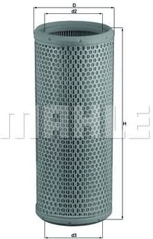 Filter air LX147 - image 2