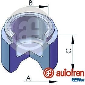Piston, brake caliper D02522 - image 2