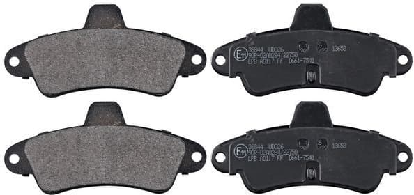 Brake Pad Set, disc brake 36844