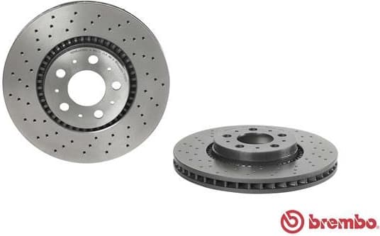 Brake Disc XTRA LINE - Xtra 09.9130.1X - image 2