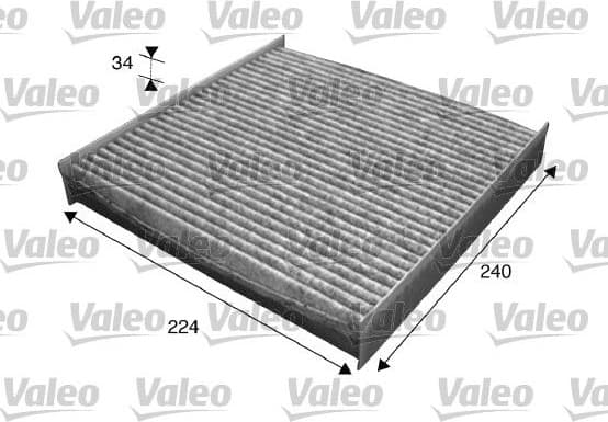 Filter, cabin air VALEO PROTECT 715629
