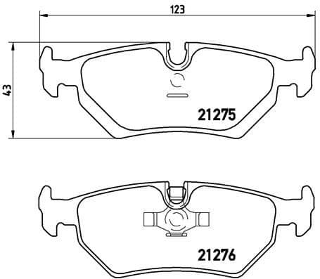 Brake Pad Set, disc brake PRIME LINE P23062 - image 3