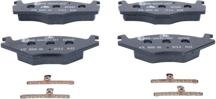 Brake Pad Set, disc brake 13.0460-7032.2 - image 2