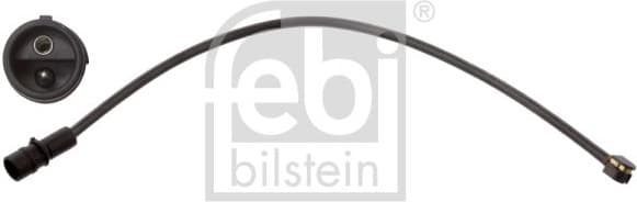 Warning Contact, brake pad wear 44650