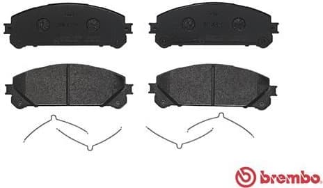 Brake pads front, Top Quality P83145 - image 4