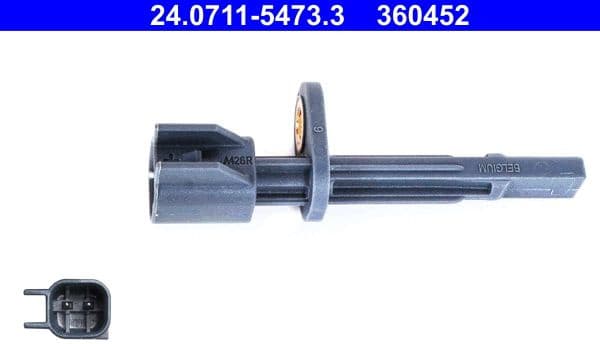 Sensor, wheel speed 24.0711-5473.3 - image 2