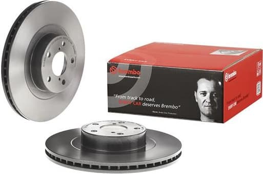 Brake discs kit front (2pcs), Top Quality 09.9077.11 - image 3