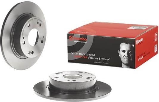 Brake discs kit rear, (2pcs), Top Quality 08.A327.11 - image 3