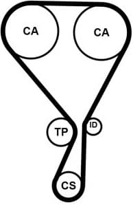 Timing Belt Kit CT1228K2 - image 2