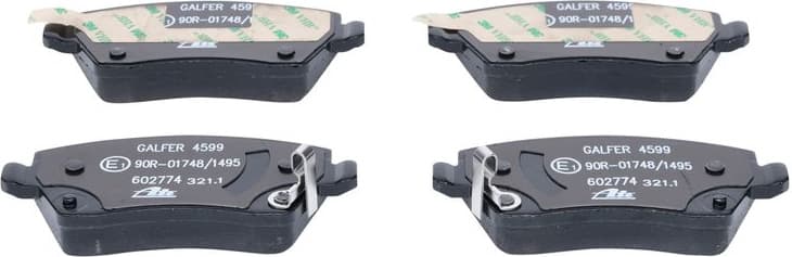 Brake Pad Set, disc brake 13.0460-2774.2 - image 3