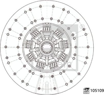 Clutch Disc 105109