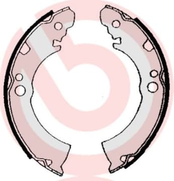 Brake Shoe Set ESSENTIAL LINE S56504 - image 3