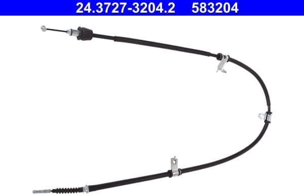 Cable Pull, parking brake 24.3727-3204.2 - image 4