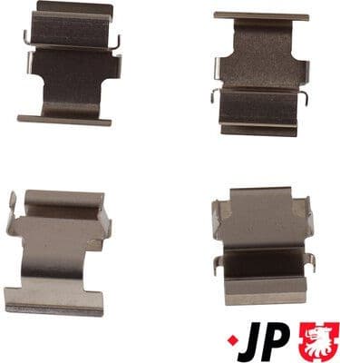 Accessory Kit, disc brake pad JP 3964002510