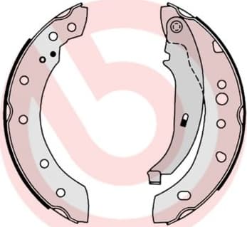 Brake Shoe Set ESSENTIAL LINE S61527 - image 3