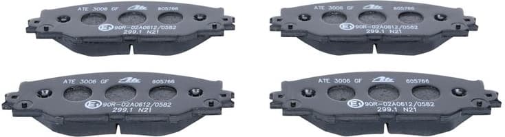 Brake Pad Set, disc brake 13.0460-5766.2 - image 3