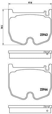 Brake Pad Set, disc brake PRIME LINE P50062 - image 3