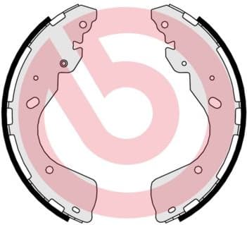 Brake Shoe Set ESSENTIAL LINE S56547 - image 3