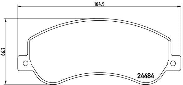 Brake Pad Set, disc brake PRIME LINE P85115 - image 3
