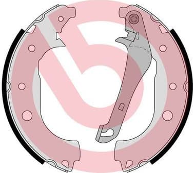 Brake Shoe Set ESSENTIAL LINE S24552 - image 2