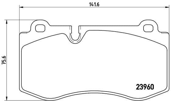 Brake pads front, Top Quality P50074 - image 3