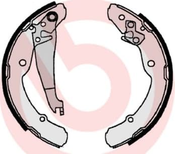 Brake Shoe Set ESSENTIAL LINE S85516 - image 3
