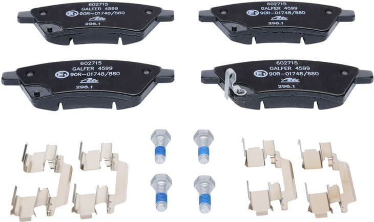 Brake Pad Set, disc brake 13.0460-2715.2 - image 4
