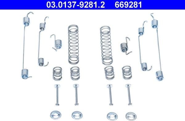 Accessory Kit, brake shoes 03.0137-9281.2 - image 3