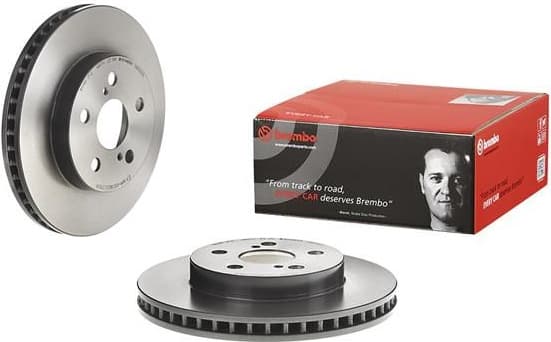 Brake discs kit front (2pcs), Top Quality 09.D510.11 - image 4