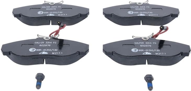 Brake Pad Set, disc brake 13.0460-2976.2 - image 3