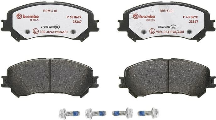 Brake Pad Set, disc brake XTRA LINE P68067X - image 3