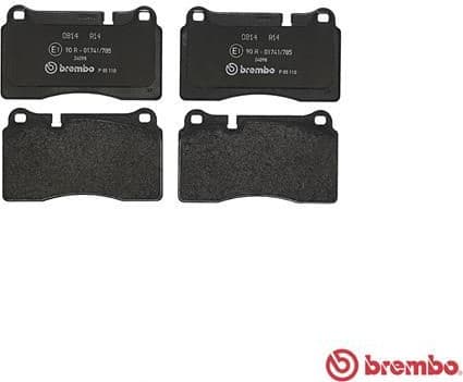 Brake Pad Set, disc brake PRIME LINE P85110 - image 4