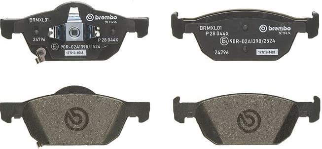 Brake Pad Set, disc brake XTRA LINE P28044X - image 4